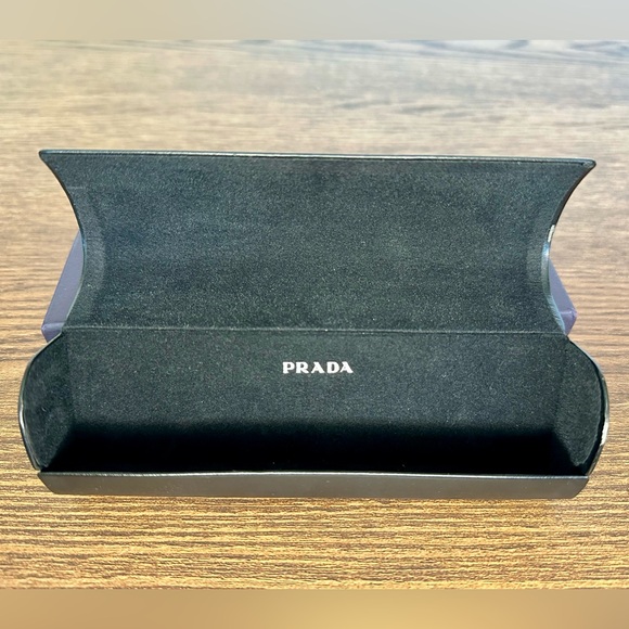 New Prada Eyeglass Case, Cloth, and Box - Picture 6 of 12